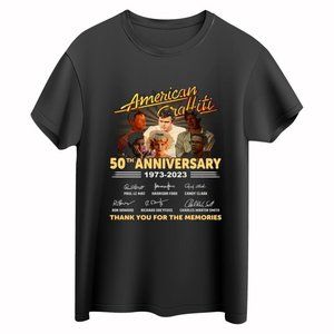 Movie American Graffiti 50th Anniversary shirt collection tee